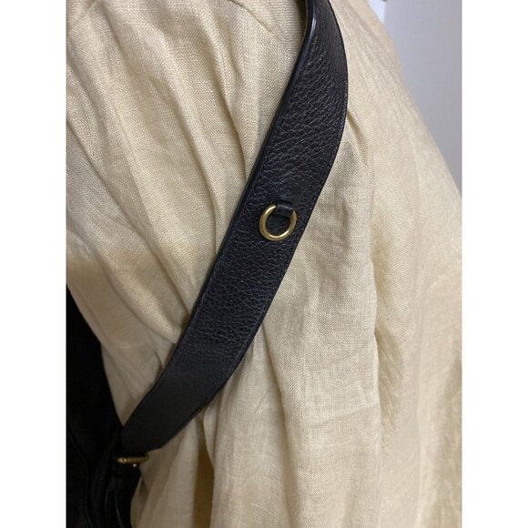 COACH Women's997 Small Backpack Pebbled Black Leather adjustable  EUC - Picture 14 of 16